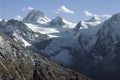 Dent d'Herens from the Col Breona Royalty Free Stock Photo