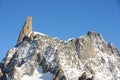 Dent du Geant, Mont Blanc massif, Italy Royalty Free Stock Photo