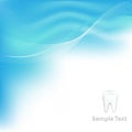 Dental Background With Tooth. Vector