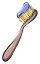 Dental brush ,illustration,vector