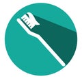 Dental brush, icon