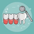 Dental care cartoons