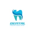 Dental care logo Template vector illustration icon design Royalty Free Stock Photo