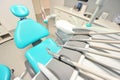 Dental care tools - modern dentists office