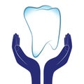 Dental care vector illustration.