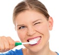 Dental care woman