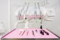 Dental chair instruments and drills