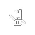 Dental Chair Line Icon