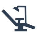 Dental Checkup Isolated Vector Icon that can be easily modified or edit