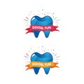 Dental Clinic dentistry Logo or icon vector template design