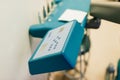 Dental clinic interior design with several working boxes and tools