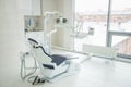 Dental clinic interior with modern dentistry equipment Royalty Free Stock Photo