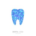 Dental Clinic logo. Heals teeth icon. Dentist office