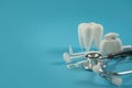 Dental concept healthy equipment tools dental care banner