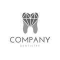 Dental or Dentist Logo with Diamond