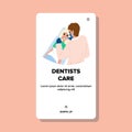 dental dentists care vector