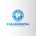 Dental doctor implant logo design
