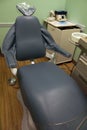 Dental exam chair Royalty Free Stock Photo