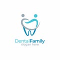 Dental Family Tooth, Dentist Logo Graphic Royalty Free Stock Photo