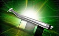 Dental handpiece Royalty Free Stock Photo