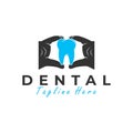 dental health clinic logo on the beach