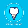 Dental-icons copy Royalty Free Stock Photo