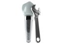 Dental implant with adjustable wrench