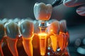 Dental implant, restoring smiles precision and durability, reliable solution for missing teeth, improving oral health