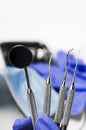 Dental instruments Royalty Free Stock Photo
