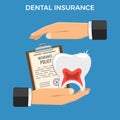 Dental Insurance Services Concept