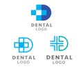 Dental dentist health D logos