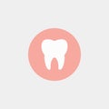 Dental logo, dentist. Tooth. Vector illustration EPS 10