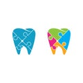 Dental logo Template vector Royalty Free Stock Photo