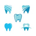 Dental logo Template vector Royalty Free Stock Photo