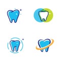 Dental logo Template vector Royalty Free Stock Photo