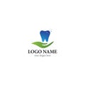 Dental logo vector icon Royalty Free Stock Photo