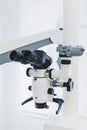 Dental microscope in a modern Royalty Free Stock Photo