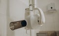 Dental modern panoramic radiographer equipment. Dental office.