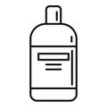 Dental mouthwash icon outline vector. Tooth product Royalty Free Stock Photo