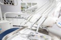 Dental office, equipment, bright colorful tone concept Royalty Free Stock Photo