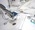 Dental office, equipment, bright colorful tone concept Royalty Free Stock Photo