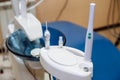 Dental office. Equipment of dentist, tools, medical instruments. Health concept Royalty Free Stock Photo