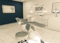 Dental office scene