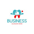 Dental Planet Cosmos Medical Modern Business Logo