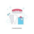 Dental services concept. Full mouth reconstruction