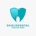 Dental Shield logo design
