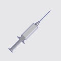 dental syringe. Vector illustration decorative design