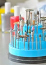 Dental technician's tools Royalty Free Stock Photo