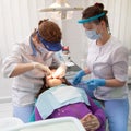 Dental treatment Dental clinic `Dindent`.