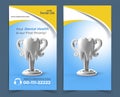 Dental Trophy Model Concept Instagram Stories Banner Template